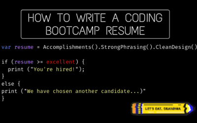 How to Write a Coding Bootcamp Resume That Will Get You Hired