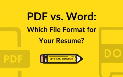 Should I Submit My Resume as a PDF or a Word Doc?