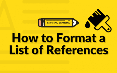 How to Format a  List of Professional References (Because They Don’t Go in Your Resume!)